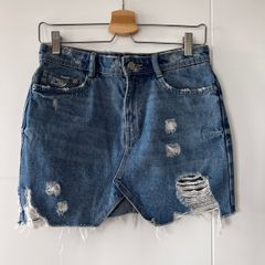 Zara Denim Mini Skirt