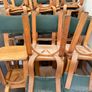 25 Euro each chair total of 65 chairs original thonet chairs from New York diner price per chair Image 3