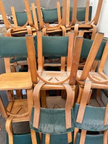25 Euro each chair total of 25 chairs original thonet chairs from New York diner price per chair
