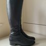 Size 4 LK Bennett Black Leather Boots Image 4