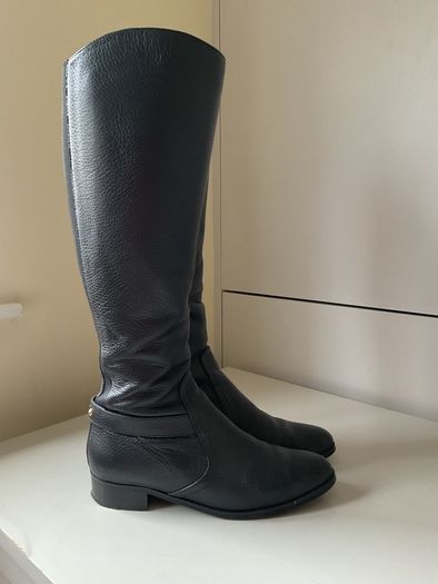 Size 4 LK Bennett Black Leather Boots