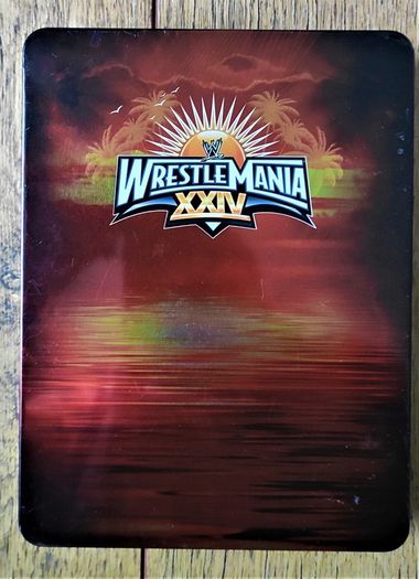 Wrestlemania 24 - Metal Case - Colletors Edition