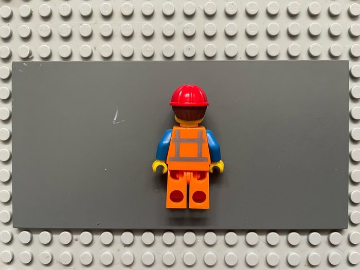 lego the Lego movie tlm003 Hard Hat Emmet minifigure, The LEGO Movie
