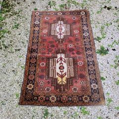 Vintage persian tribal rug