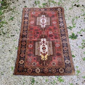 Vintage persian tribal rug