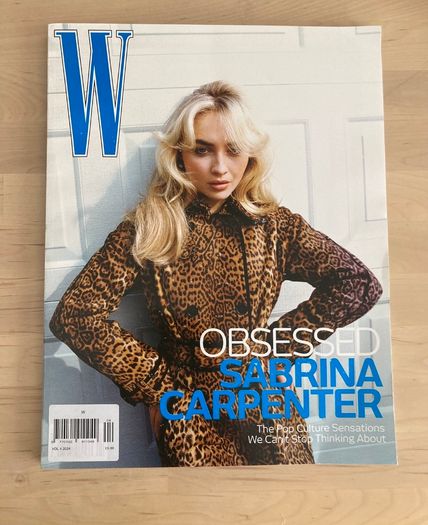 W Magazine 2024 Sabrina Carpenter Hunter Schafer New