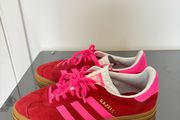 Adidas Gazelle Bold Platform Red and Pink