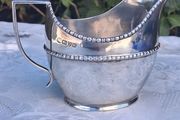 Art Nouveau Chester Sterling Silver Gravy Boat(145.5 grams)