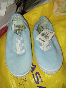 Baby blue Shoes