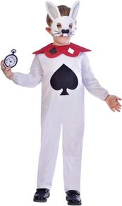 alice in wonderland rabbit costume 7yrs old