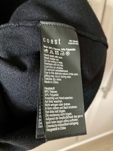 Coast knit dress, BNWT uk8