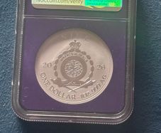 1 oz Silver NGC proof coin