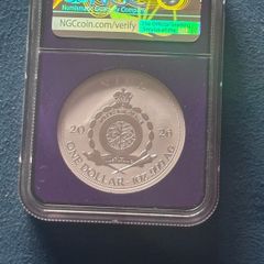 1 oz Silver NGC proof coin