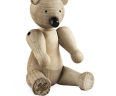 Kay bojesen designer wooden teddy bear new boxed