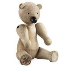 Kay bojesen designer wooden teddy bear new boxed