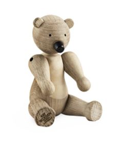 Kay bojesen designer wooden teddy bear new boxed