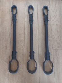 Kids bike frame adapters / false cross bars