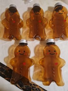 ginger bread bottles