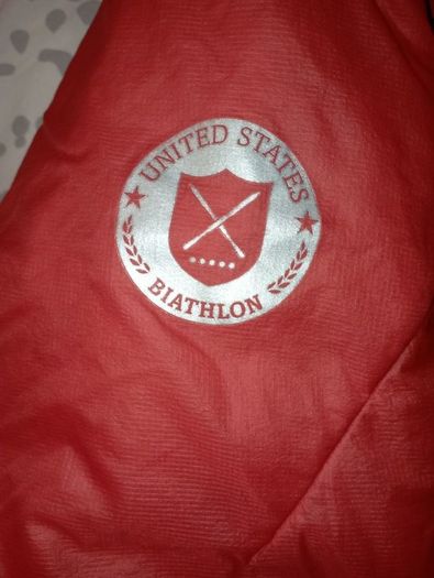 Near Vintage Adidas jacket team USA biathlon size XL