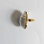 Statement Brand New Pearl-look Vintage Style Ring Image 4