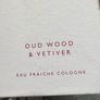pecksniffs oud wood and vetiver eau fraiche cologne brand new 100ml Image 4