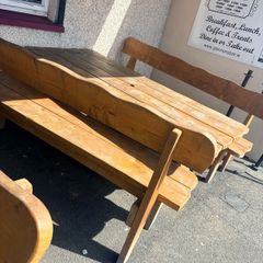 Timber Wood Benches