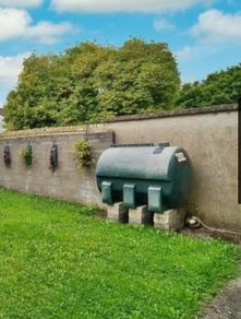 Still available for collection.  Free Oil Tank