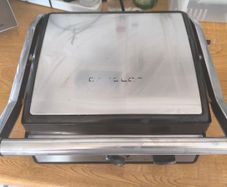 Aigostar Dual-Knob Sandwich Toaster with Removable Plate, 2000W