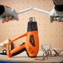 2000W Heat Gun Remove Paint, Varnish, Dissolve Adhesives, Shape Plastic Tubing & More  2 Heat Settings: 350C & 550C for DIY, Home Improvement & Restoration Image 5