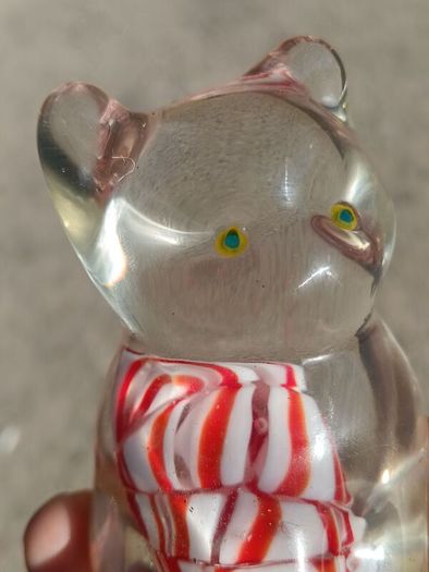 A Pair of Glass Paperweights