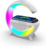 Bluetooth Speaker LED Wireless Charger Table Lamp Wireless Charger LED G Shape Image 5