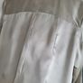 Burberry 100% Silk Oyster Blouse with Silver Monogram Buttons Sz 44 (Fit 10UK) Image 10