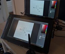 Huion Kamvas Pro 13 Drawing Tablet - Mint Condition (Boxed)