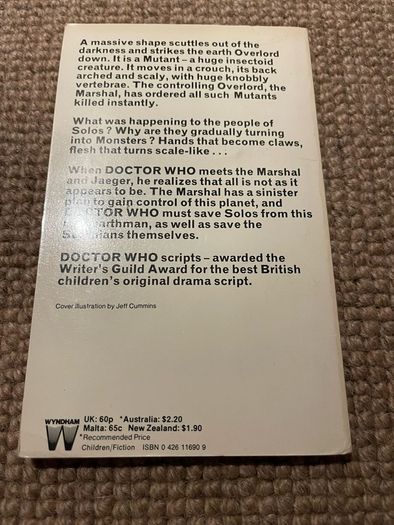 Doctor Who and The Mutants (Terrance Dicks)