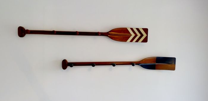 Decorative Royal Barge Oar Coat Rack
