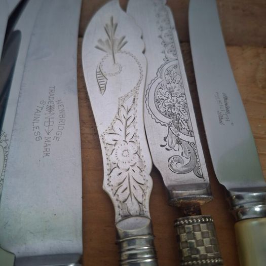 Vintage Faux Bone & Mother of Pearl