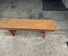Antique Wooden Bench