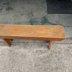 Antique Wooden Bench