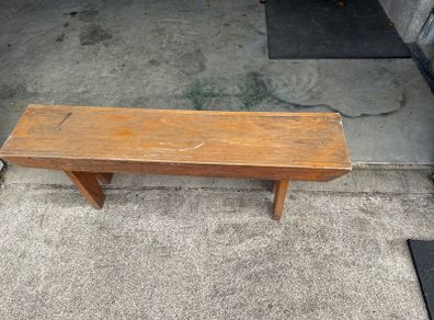Antique Wooden Bench