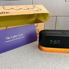 Loftie alarm clock and plus card