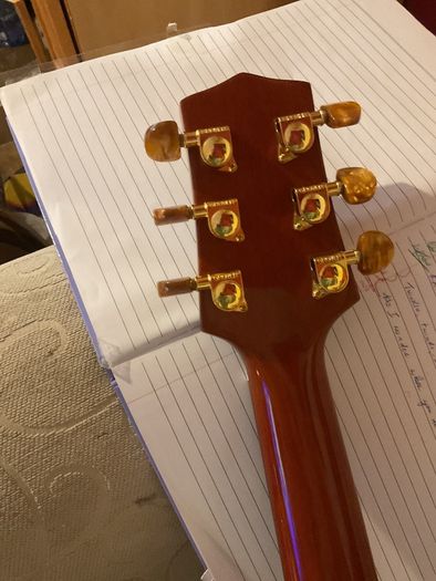 Timberline acoustic guitar 4/4 size.