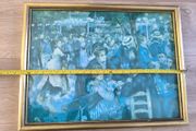 wall art vintage framed print of Bal du Moulin de la Galette by Pierre-Auguste Renoir.