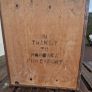 old tea shipping chest Image 2