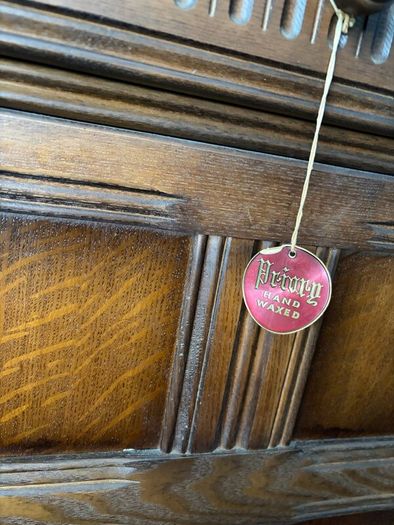 Priory hand waxed dresser, As new, tag still on.