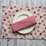 Table runner /Placemats " Little Apples" Image 2