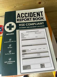 Accident report book