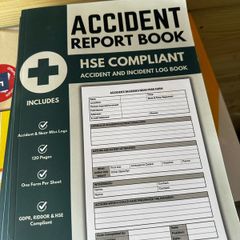 Accident report book