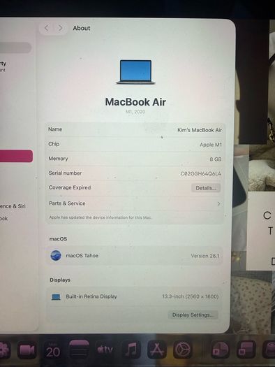 macbook air 2020