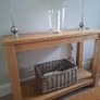 Oak Dining Table(extending) and Chair Set and Sideboard Image 3