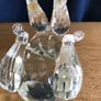 Vintage 24% Lead Crystal Sitting Bear Image 7